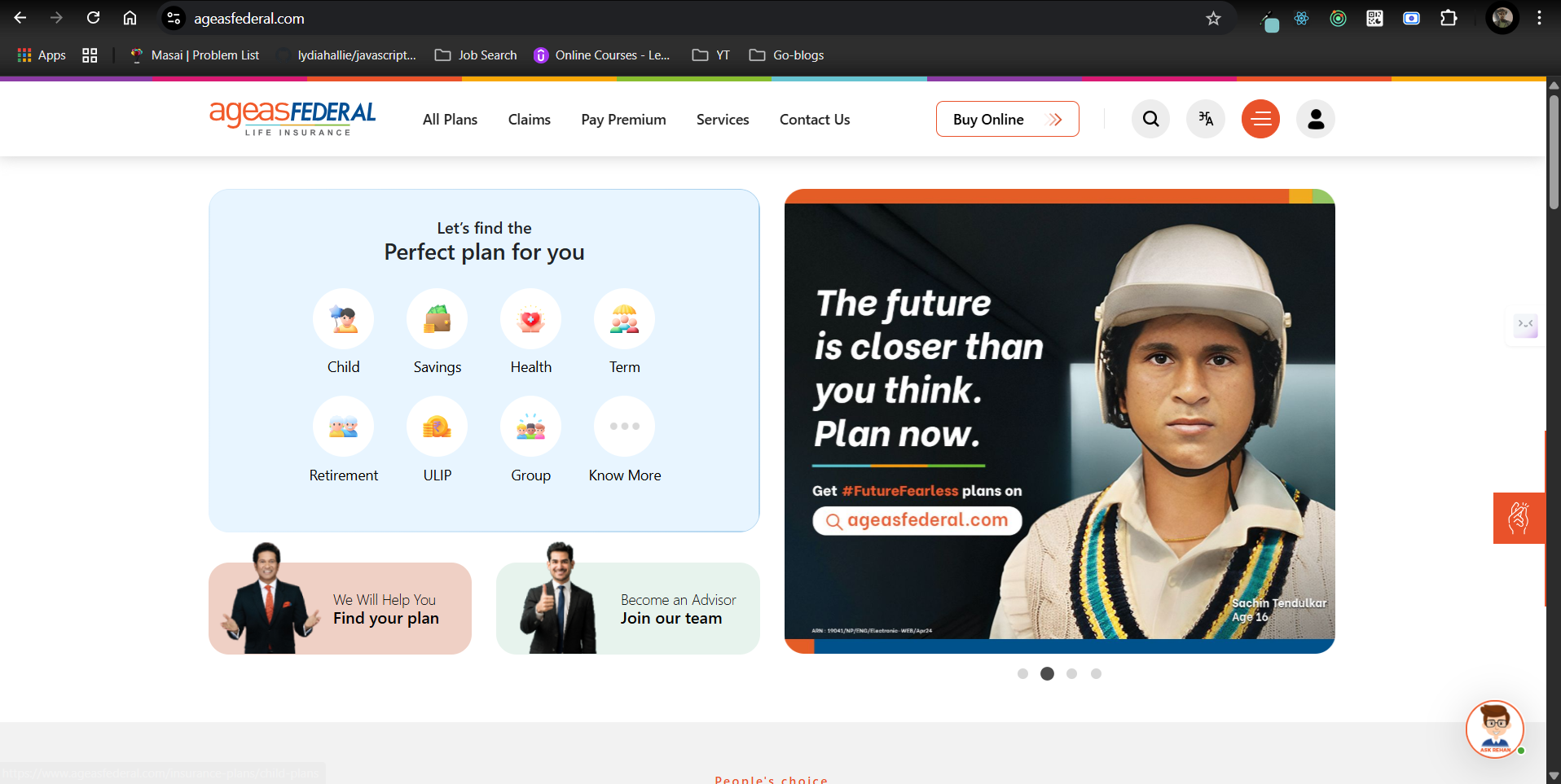 AGEAS FEDERAL INSURANCE